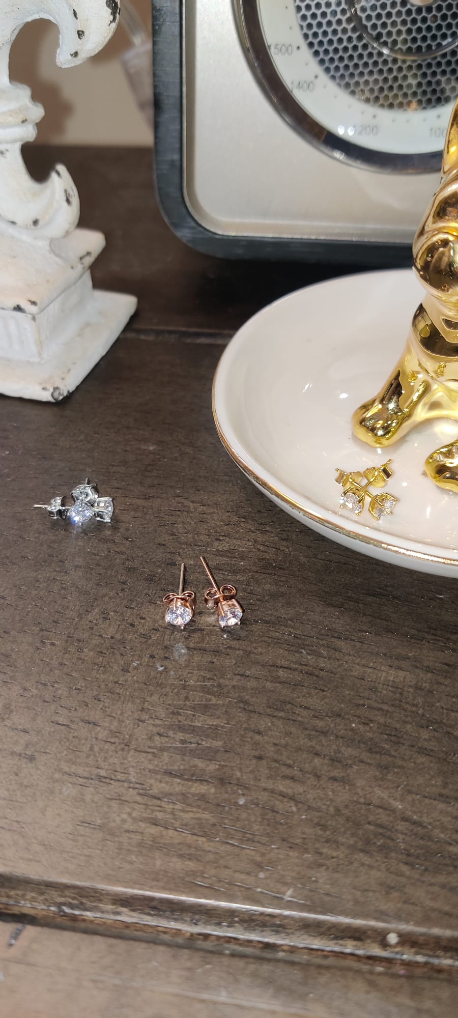 Trine Shine .925 Sterling Silver Earrings